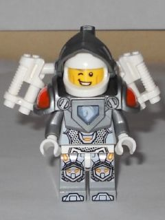 LEGO Minifigure-Lance with Jet Pack-Nexo Knights-NEX028-Creative Brick Builders